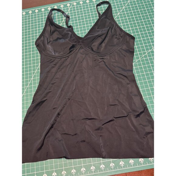 Ruby Ribbon Womens Black Camisole Shapewear Size 36 Adjustable Straps - Picture 1 of 6